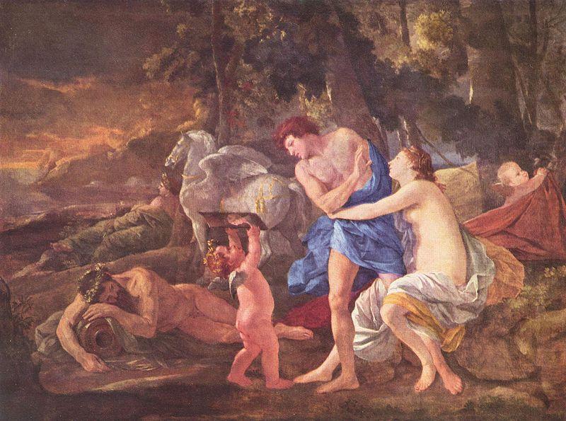 Nicolas Poussin Cephalus und Aurora china oil painting image